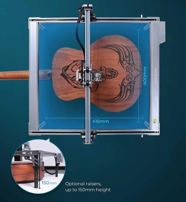 Creality Falcon lazerinės graviravimo staklės - 10W
