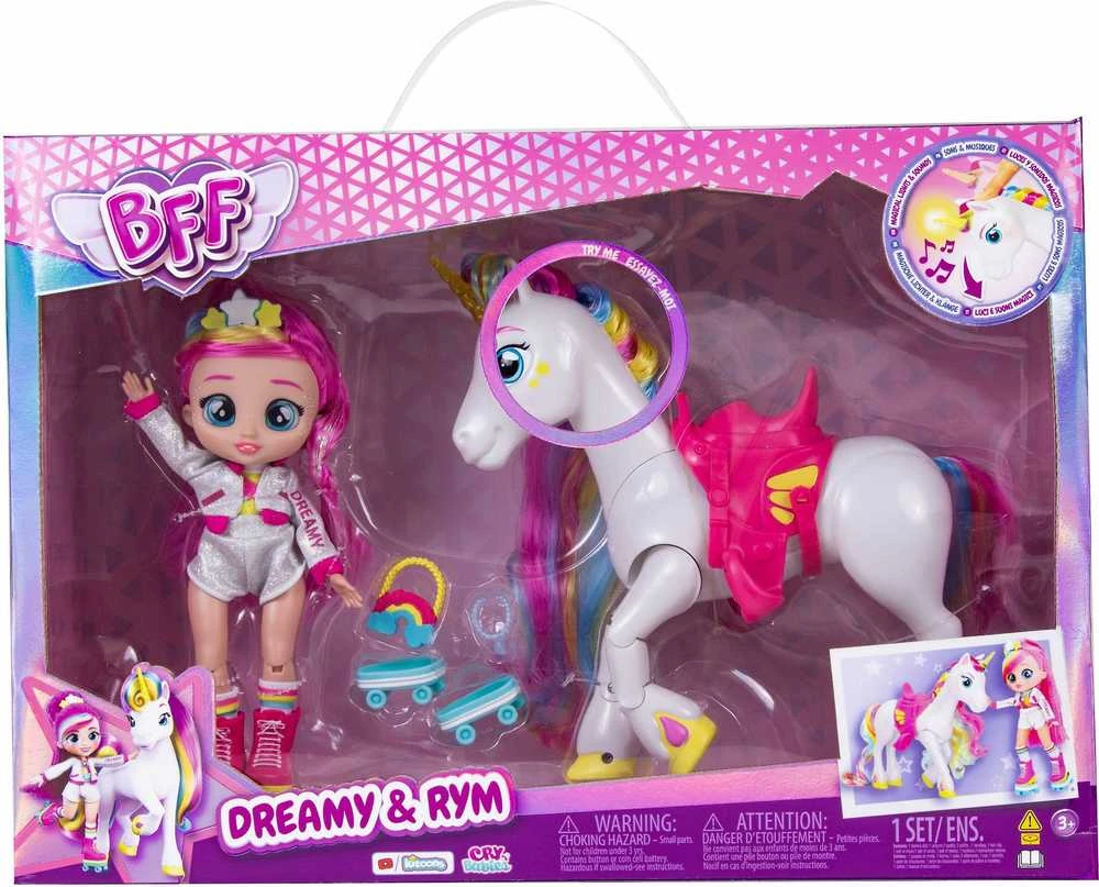 Imc Toys Lėlė su priedais Tm Toys Cry Babies BFF Dreamy & Rym