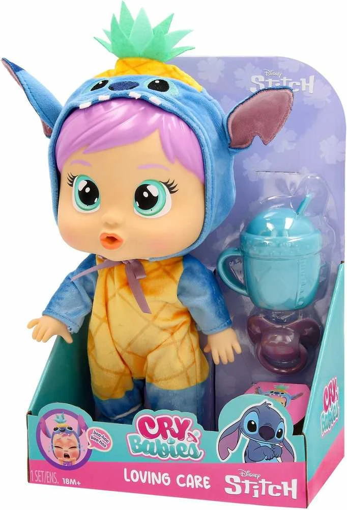 Cry Babies Loving Care Stitch vauvanukke