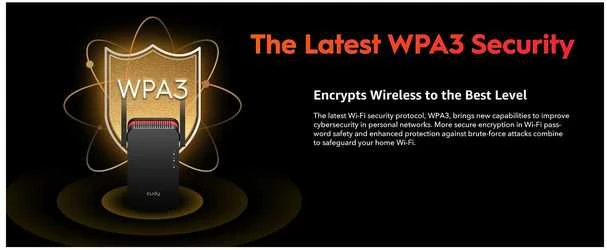 Wi-Fi Stiprintuvas - Cudy RE3000 2400-5000 MHz 574/2402 Mbit/s Raudonas/Juodas