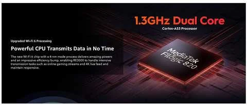 Wi-Fi Stiprintuvas - Cudy RE3000 2400-5000 MHz 574/2402 Mbit/s Raudonas/Juodas