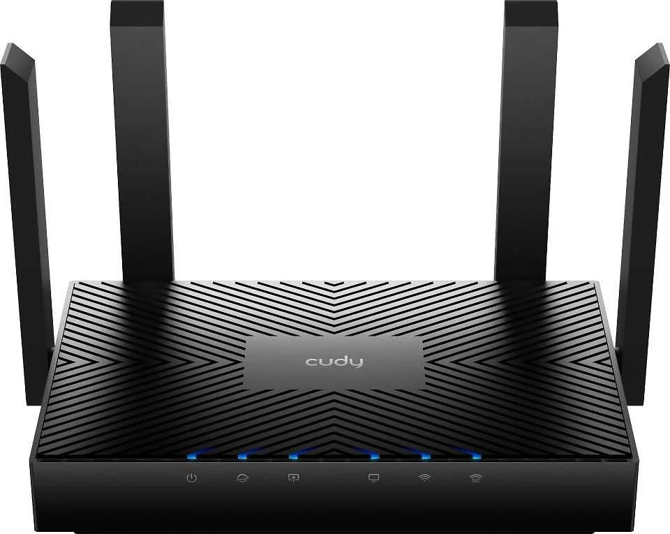 Belaidis Maršrutizatorius - Cudy WR3000 Gigabit Dual-Band 2.4/5 GHz Juodas