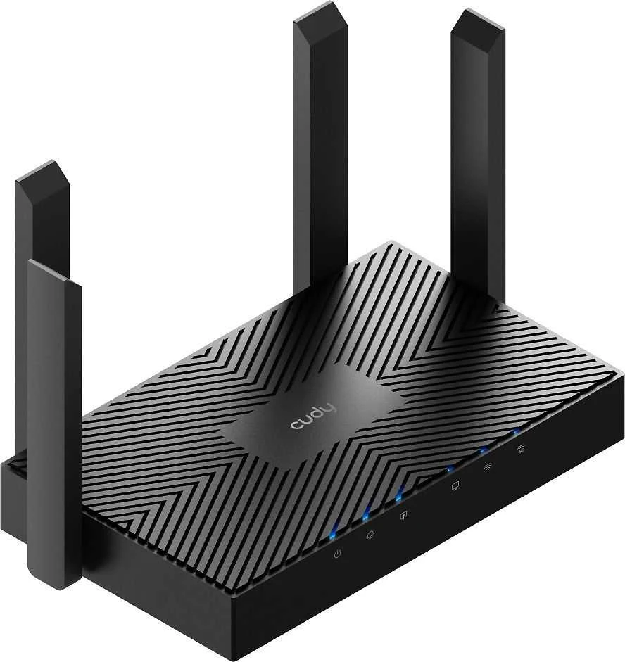 Belaidis Maršrutizatorius - Cudy WR3000 Gigabit Dual-Band 2.4/5 GHz Juodas