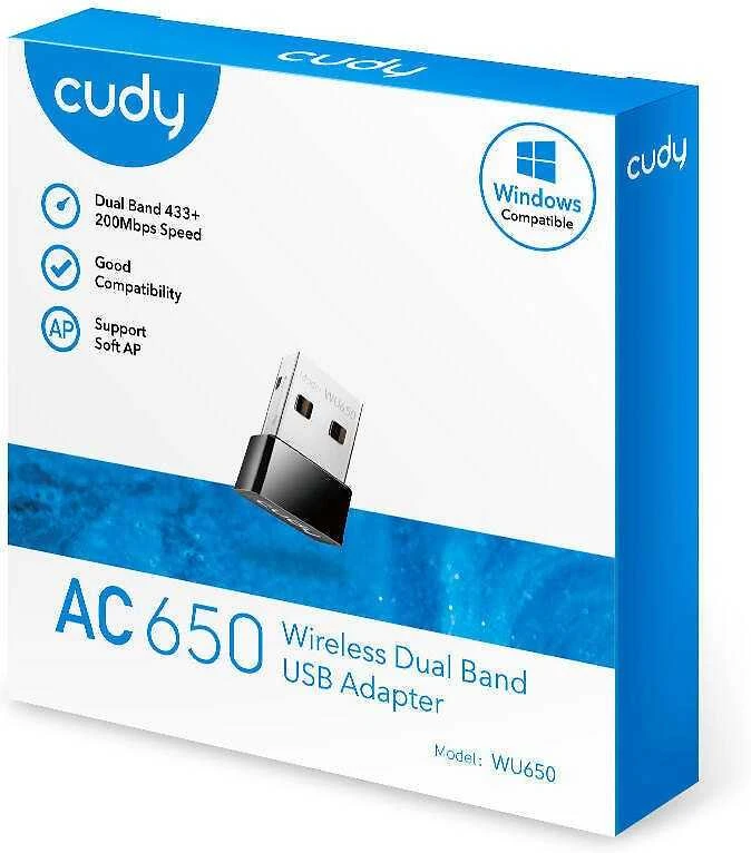 Tinklo Plokštė - Cudy WU650 WLAN 433 Mbit/s