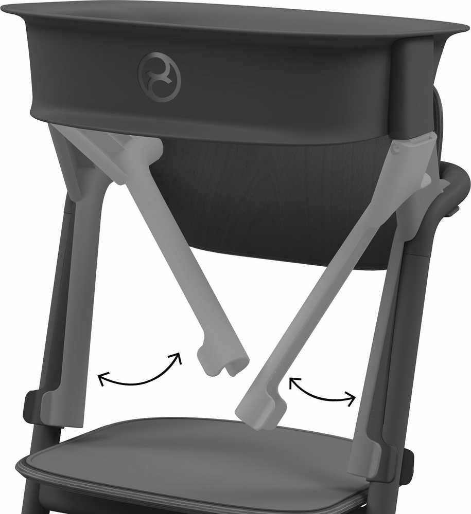 Cybex Lemo 2.0 Learning Tower apsauginis dangtelis, skirtas Lemo 2.0 Juodas