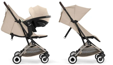 CYBEX Orfeo matkarattaat, Almond rusvai gelsvas