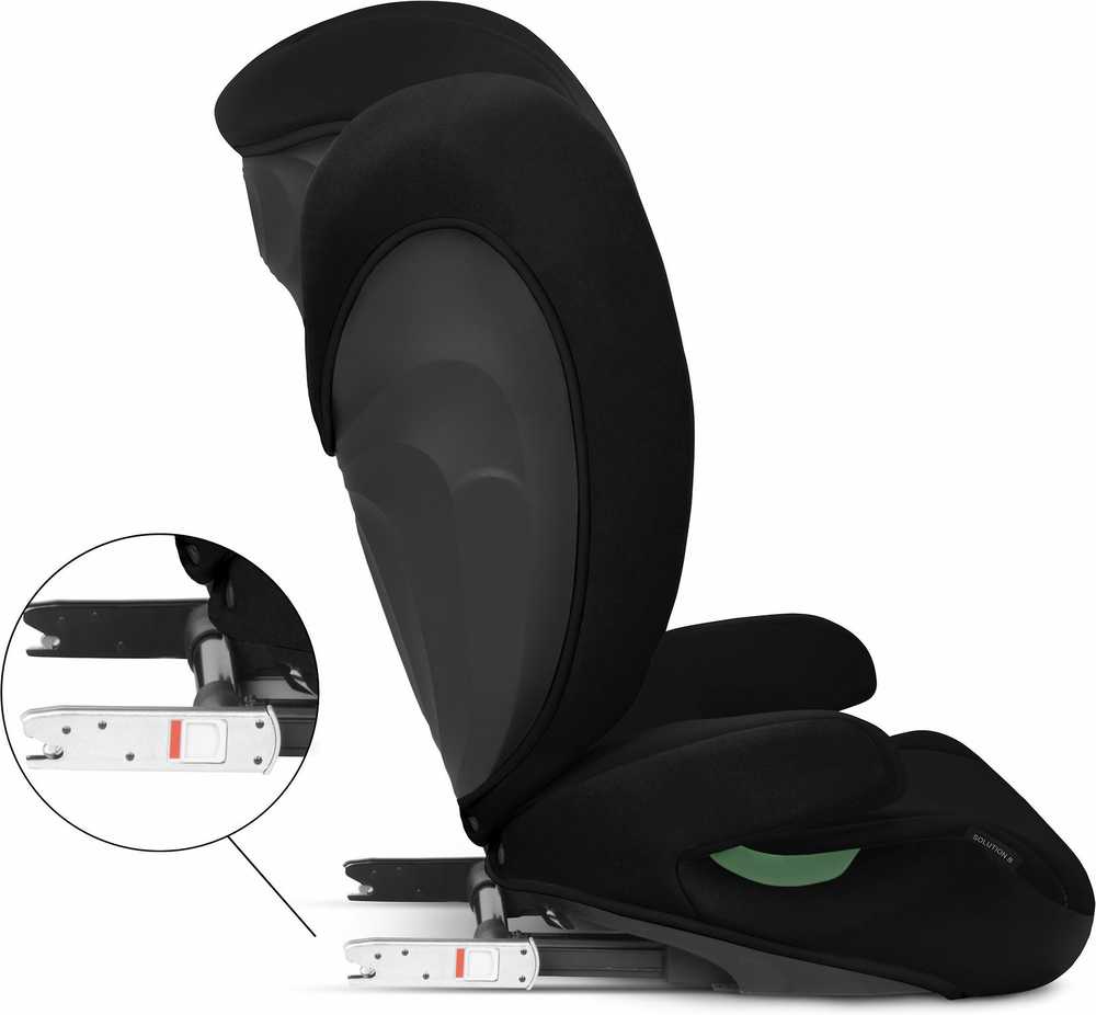 Automobilinė kėdutė Cybex Solution B i-Fix, 100-150cm, Juodas