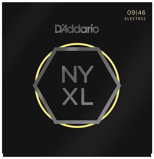 Stygos elektrinei gitarai D'Addario NYXL0946