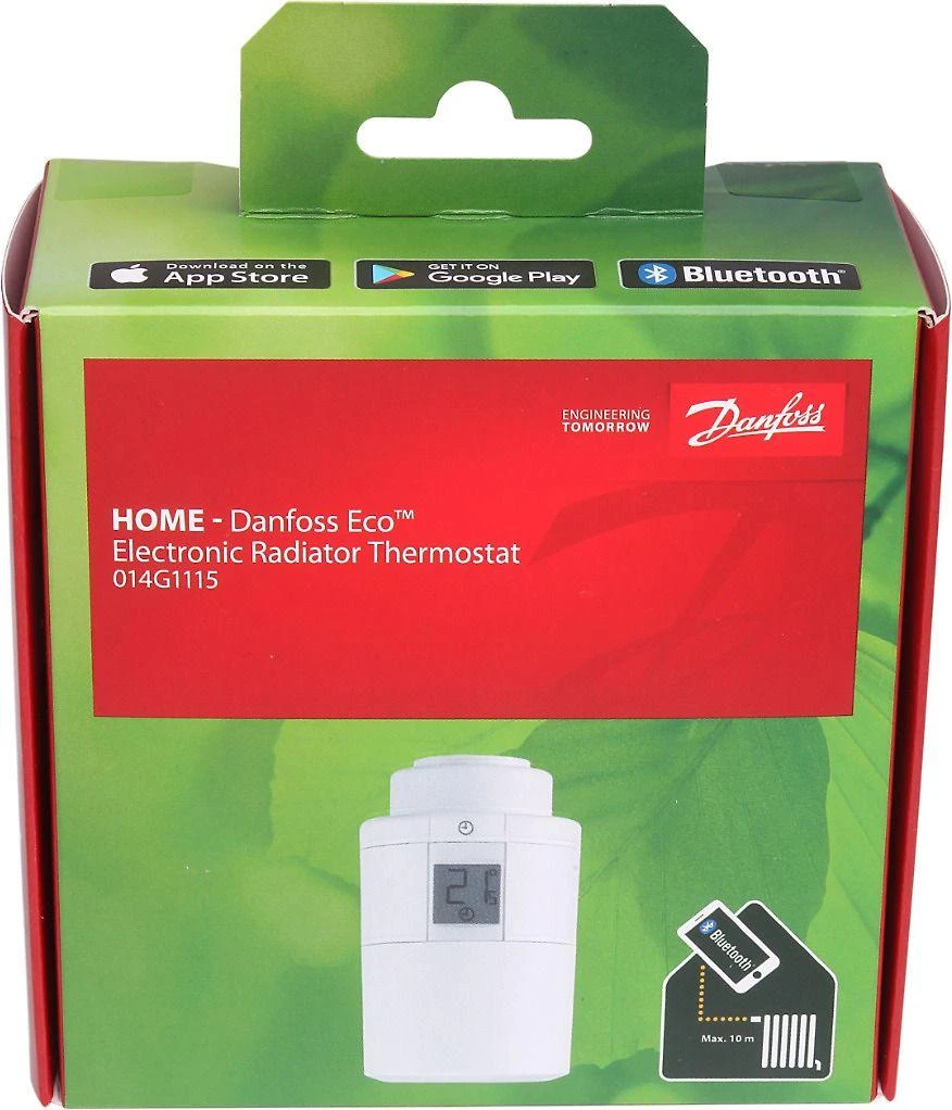 Danfoss Termostatinė galva 014G1115, ECO programuojama