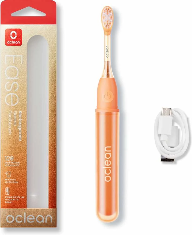 Oclean Elektrinis dantų šepetėlis Ease Oranžinis