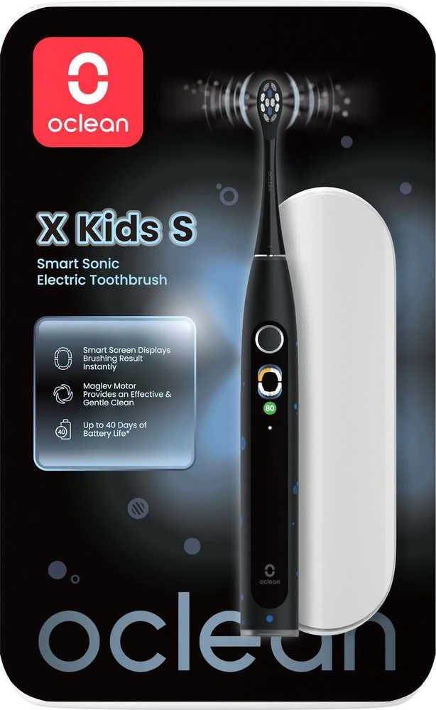 Oclean X Kids S Elektrinis dantų šepetėlis Juodas