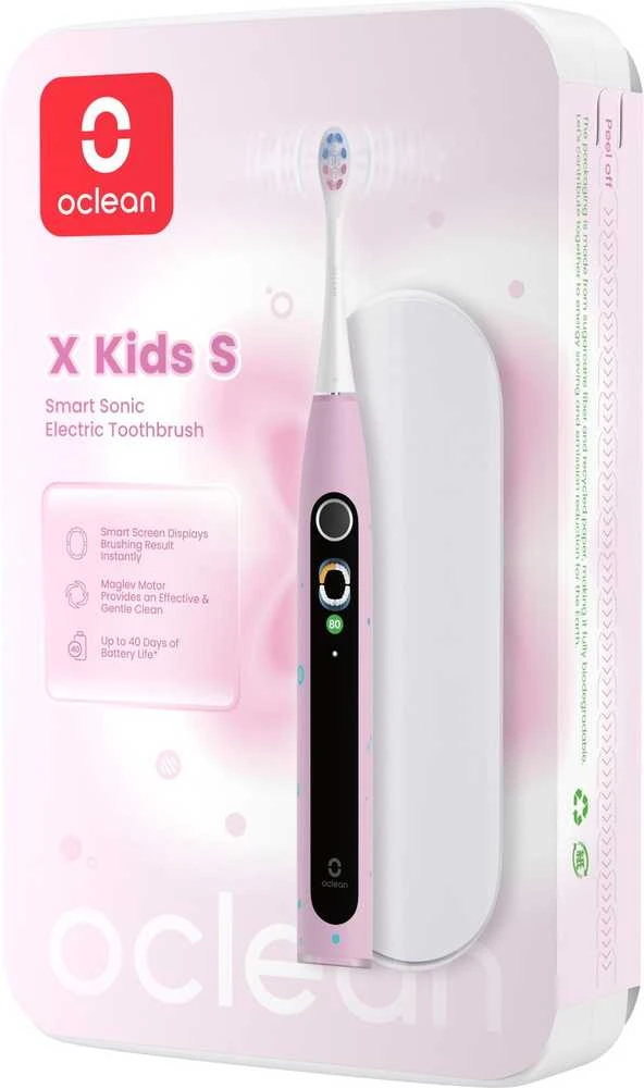 Oclean X Kids S Elektrinis dantų šepetėlis Rožinė