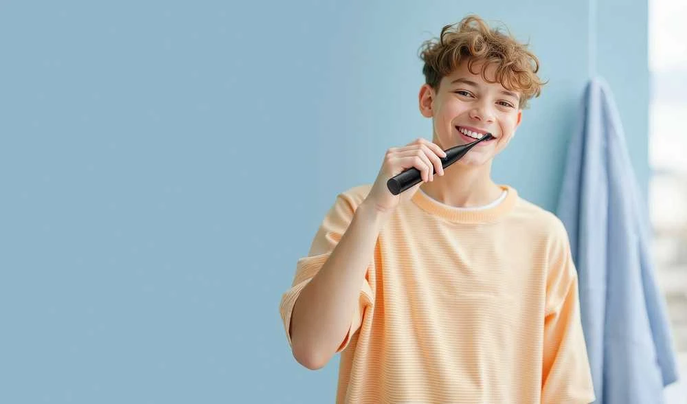 Oclean X Kids Elektrinis dantų šepetėlis Juodas