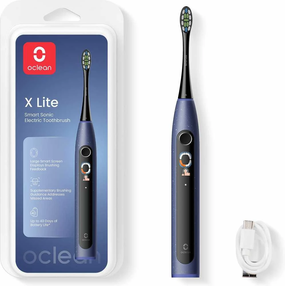 Oclean X Lite elektrinis šepetėlis su priedais
