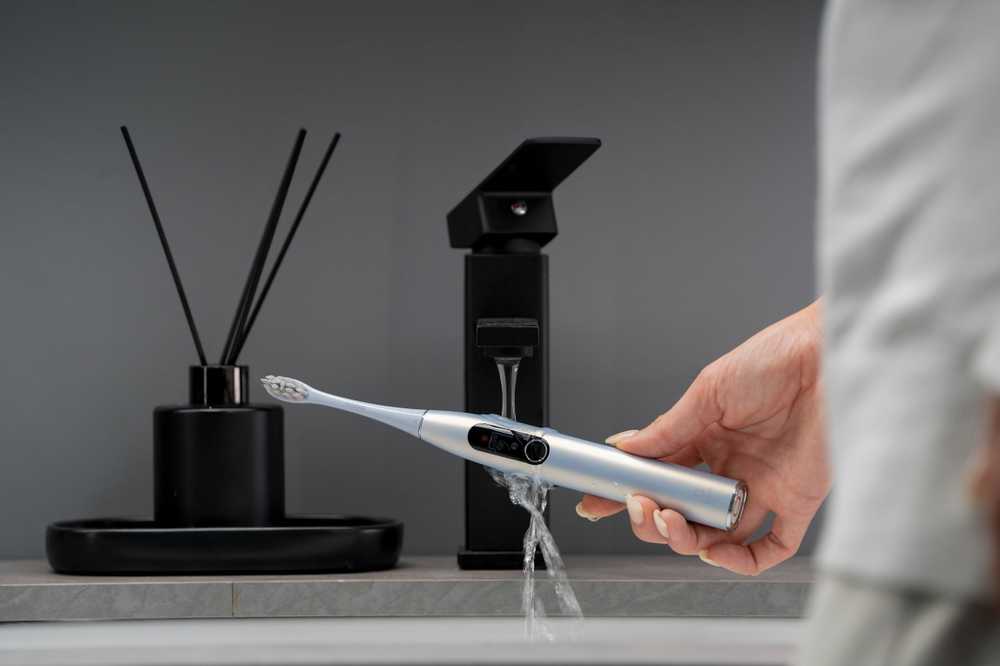 Oclean X Pro Digital S Elektrinis dantų šepetėlis, Rožinis aprašymas - Prekės nuotrauka