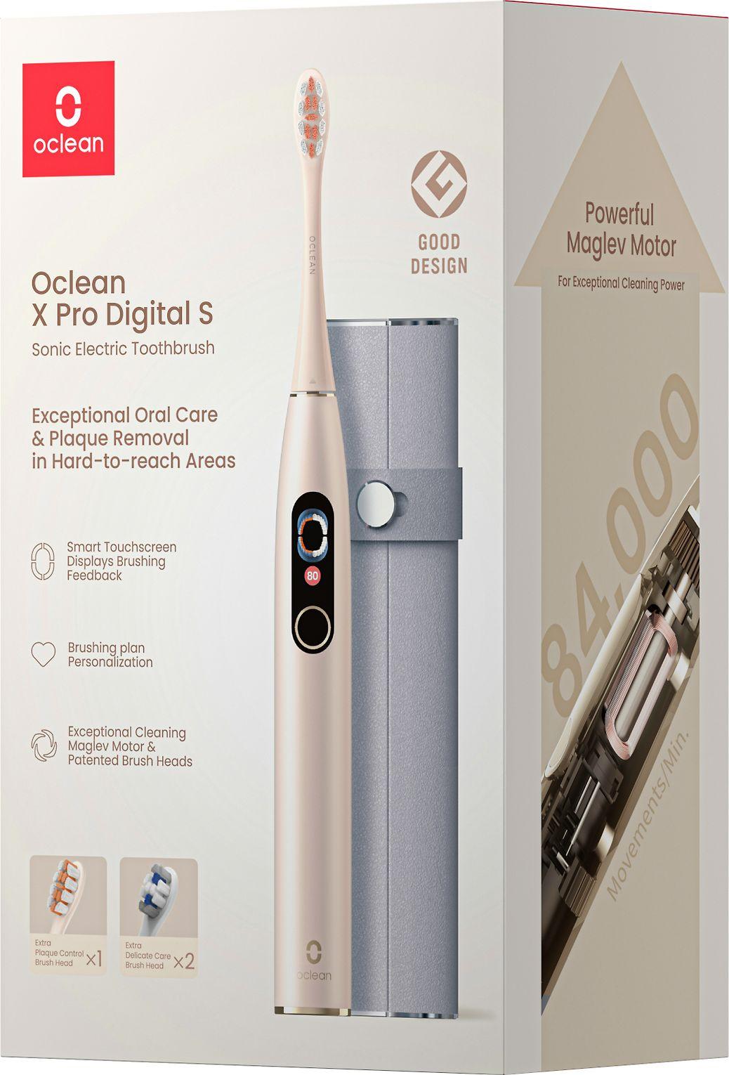 Oclean X Pro Digital S Elektrinis dantų šepetėlis, Rožinis