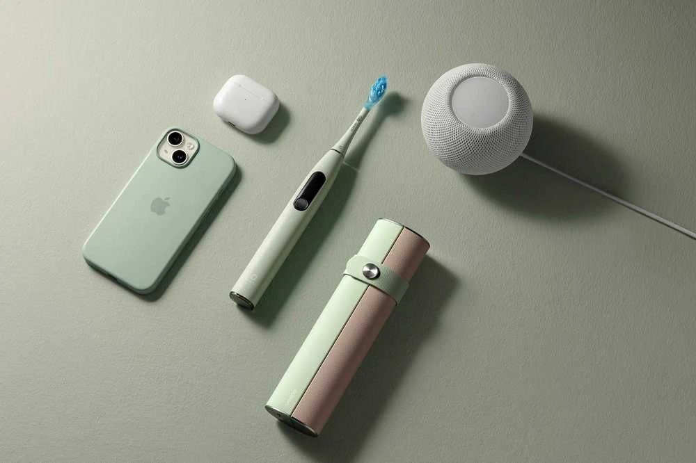 Oclean X Ultra S Elektrinis dantų šepetėlis, Žalias