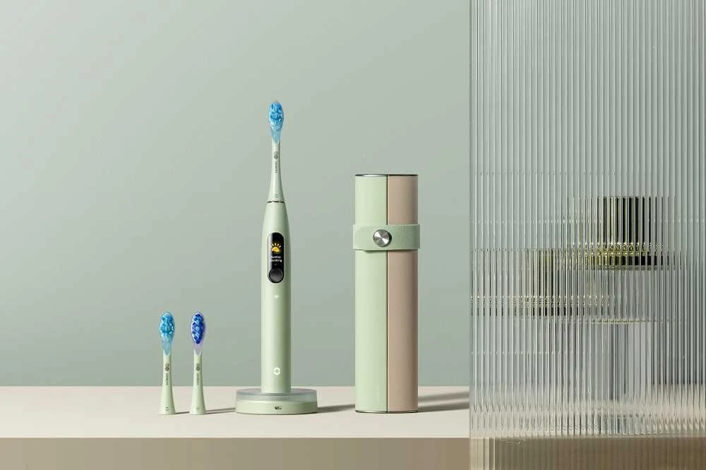Oclean X Ultra S Elektrinis dantų šepetėlis, Žalias aprašymas - Prekės nuotrauka