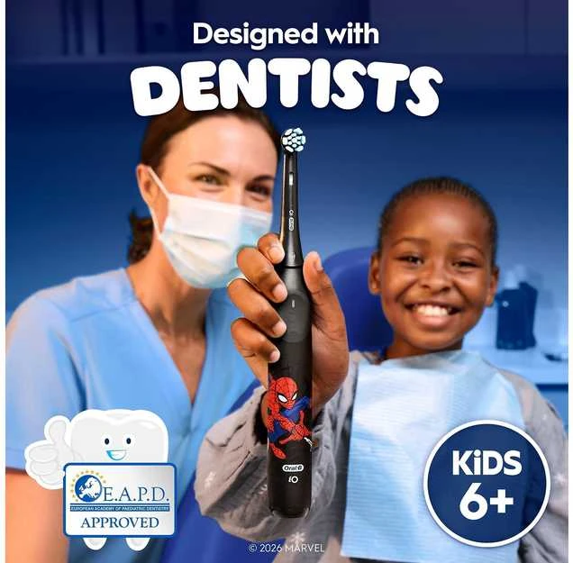 Oral-B iO 6 Kids elektrinis šepetėlis su Žmogumi voru