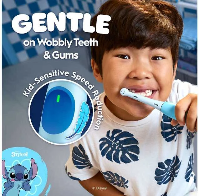Dantų šepetėlis Šepetėlis Oral-B iO Kids Stitch + Dėklas