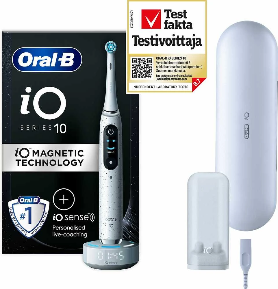 Dantų šepetėlis Oral-B iO Series 10 Stardust Baltas