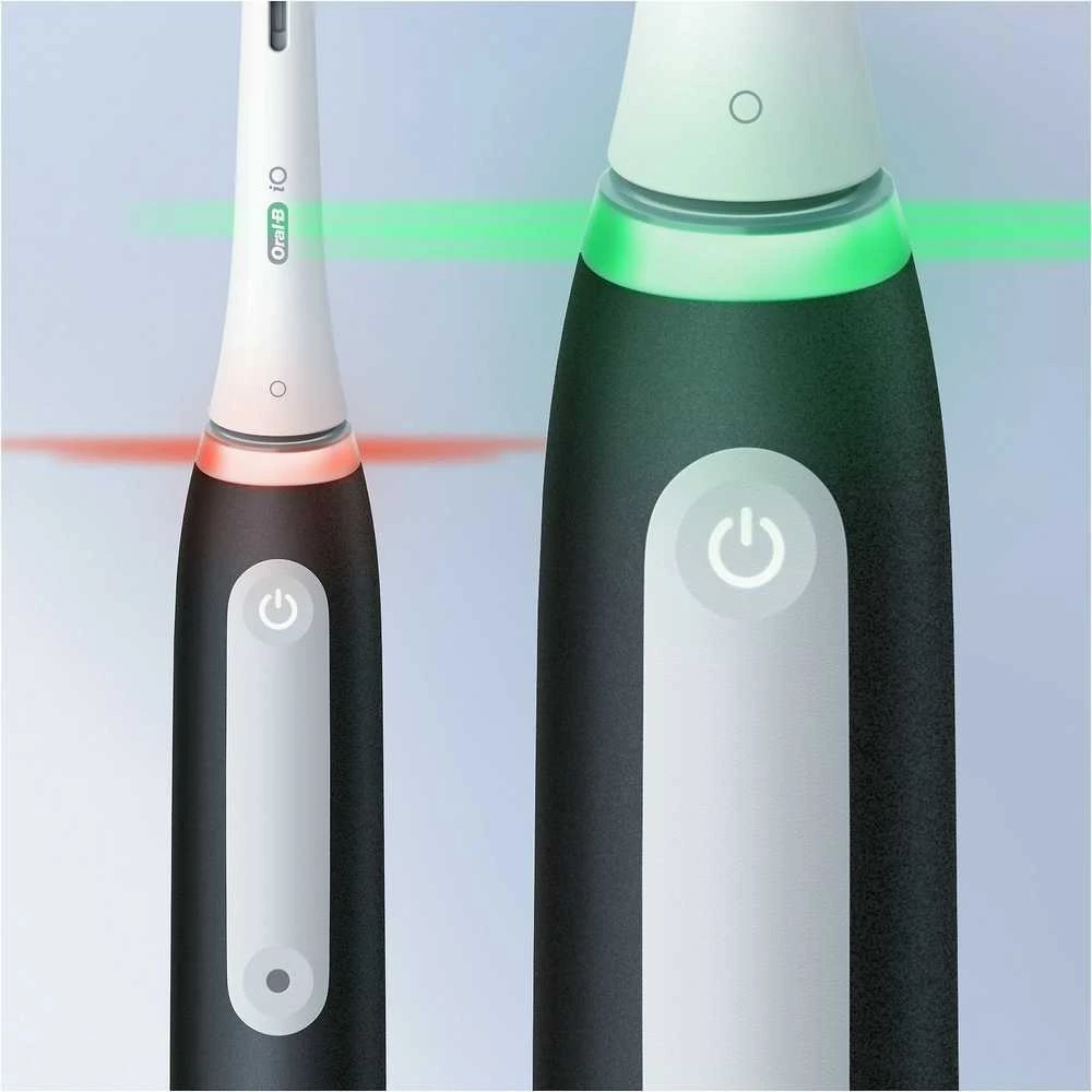 Oral-B iO šepetėliai su spaudimo jutiklio indikacija