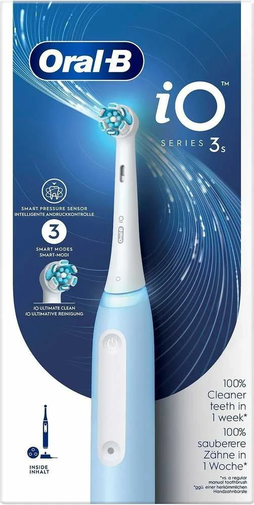 Oral-B iO Series 3s -sähköhammasharja, sininen