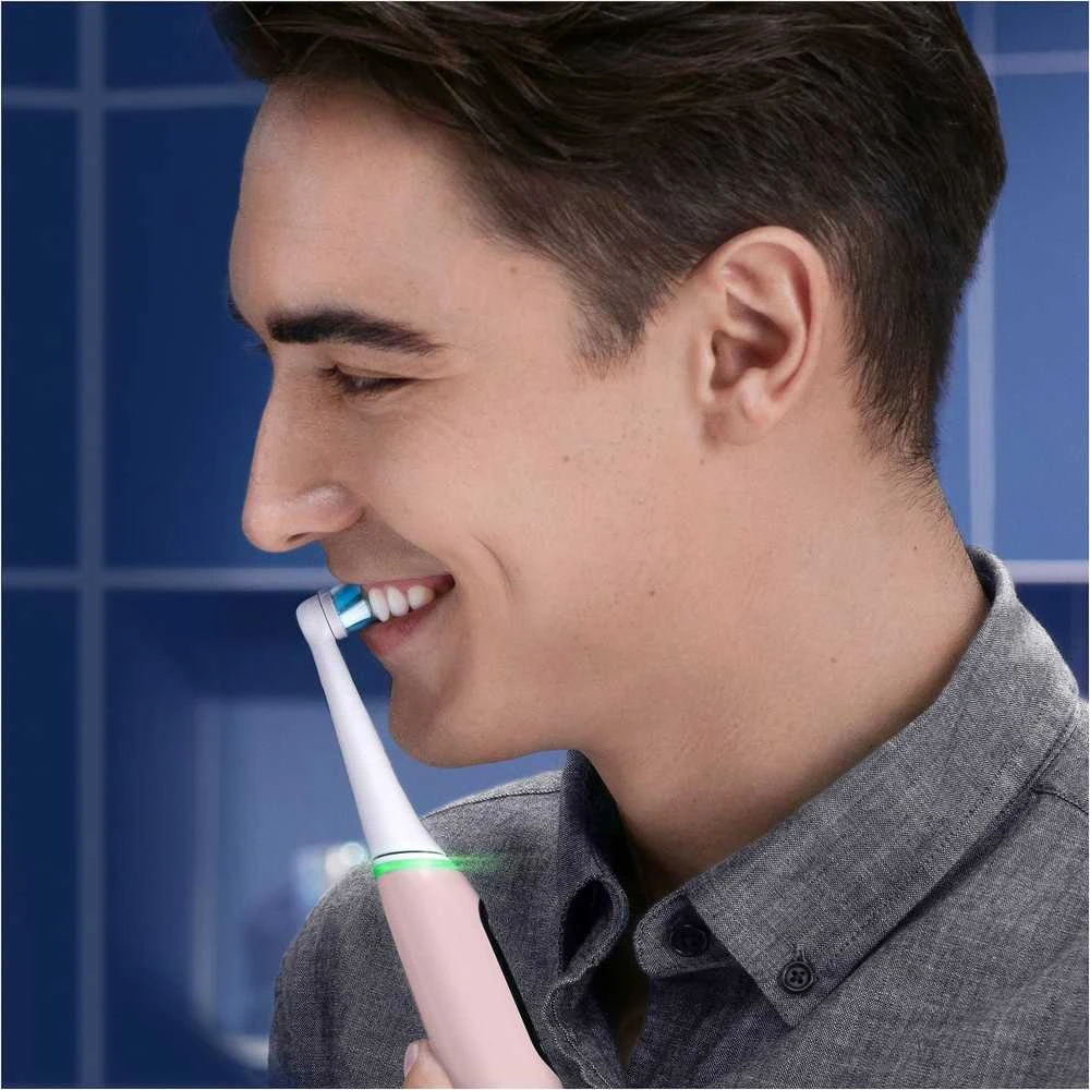 Elektrinis dantų šepetėlis Oral-B iO Series 6s, rožinės spalvos