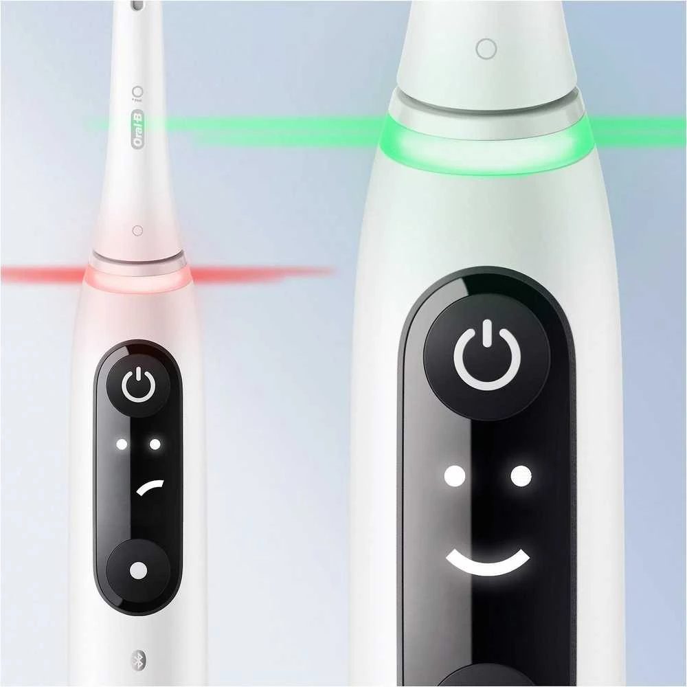 Oral-B Elektrinis dantų šepetėlis | iO6 | Įkraunamas | Suaugusiems | Šepetėlių skaičius galvutės įeina 1 | Number of teeth brushing modes 5 | Baltas