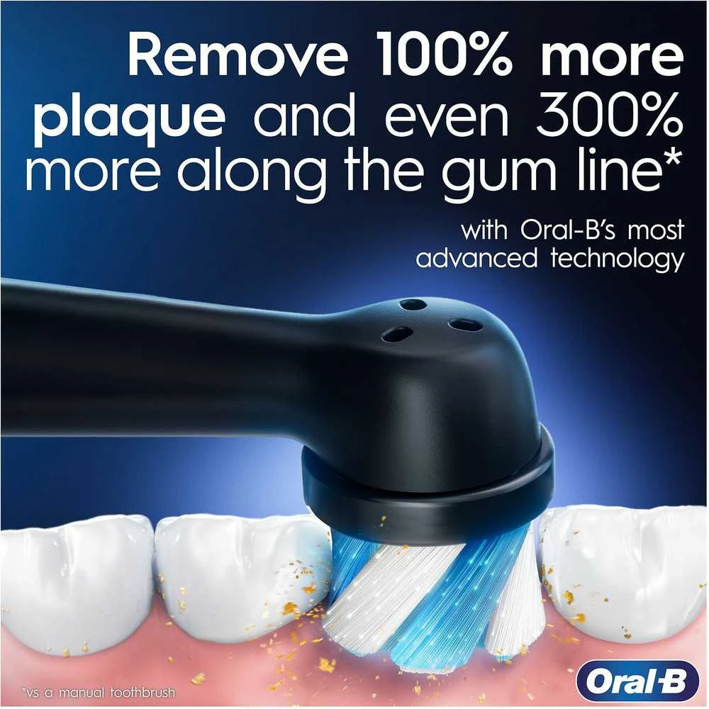 Oral-B iO šepetėlio galvutės valymo demonstravimas