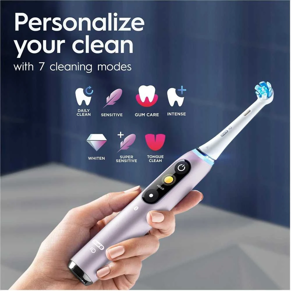 Dantų šepetėlis Oral-B iO Series 9s sähköhammasharja, ruusu