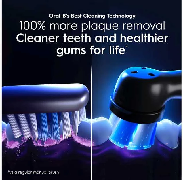 Braun Oral-B iO Lunar Gold electric dantų šepetėlis