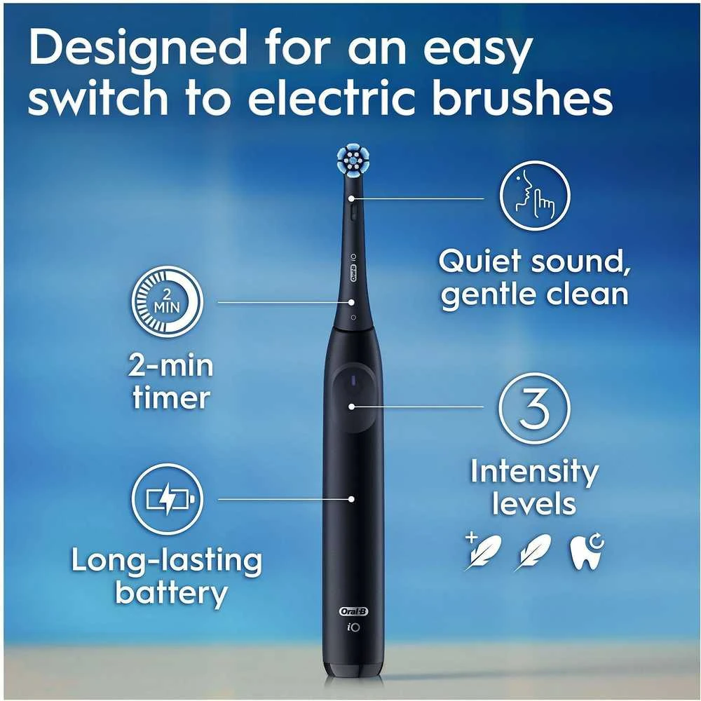 Dantų šepetėlis Oral-B iO 2 Duo Night Juodas/Forest Žalias juoda/žalia