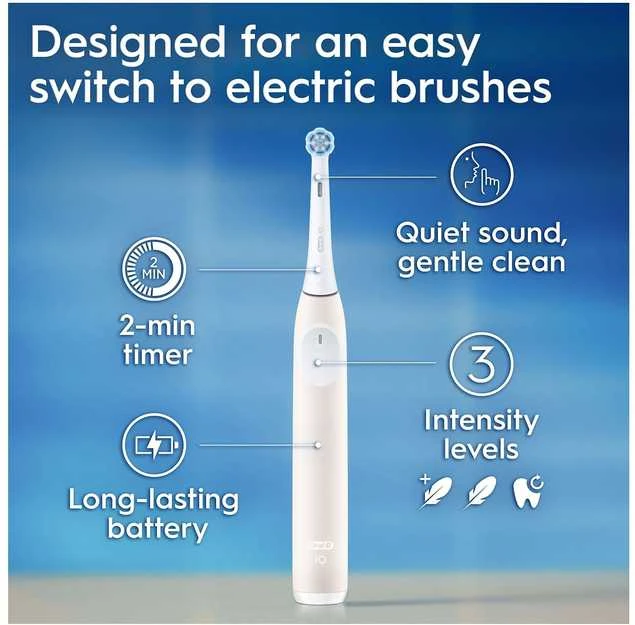 Dantų šepetėlis Oral-B iO2 sähköhammasharja + matkakotelo, vaaleanpunainen
