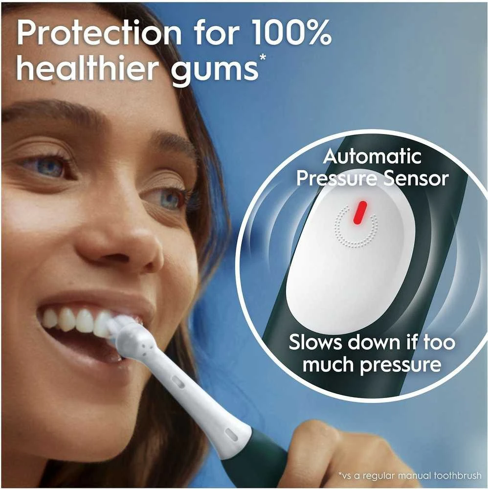 Oral-B iO2 elektrinis dantų šepetėlis, žalias