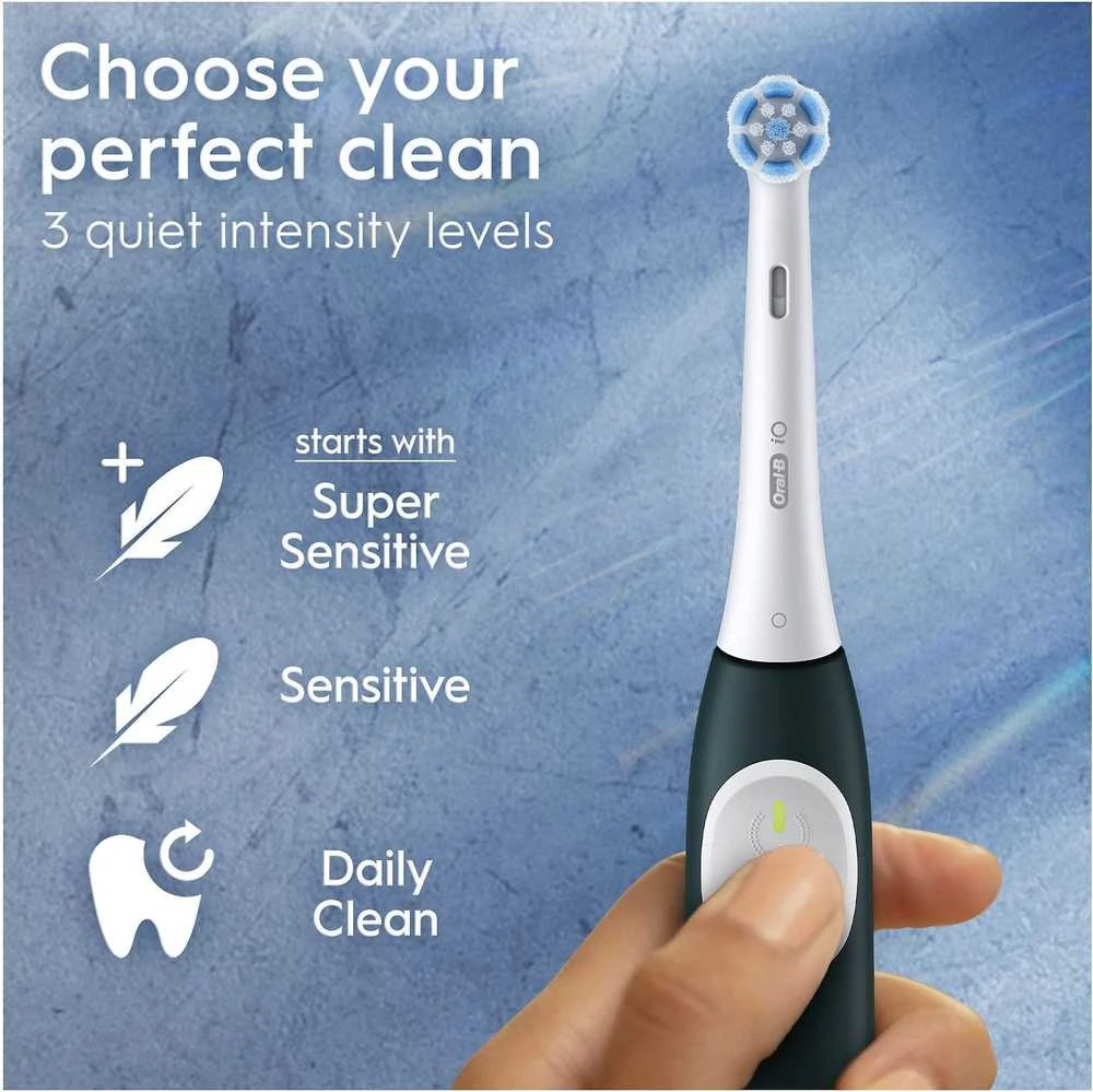 Dantų šepetėlis Oral-B iO2 sähköhammasharja + matkakotelo, vihreä