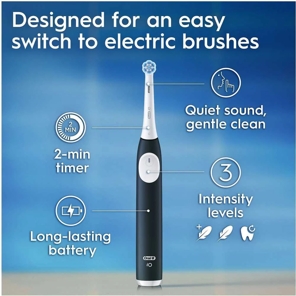 Dantų šepetėlis Oral-B iO2 sähköhammasharja + matkakotelo, vihreä