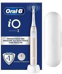 Dantų šepetėlis Oral-B iO2 sähköhammasharja + matkakotelo, vaaleanpunainen