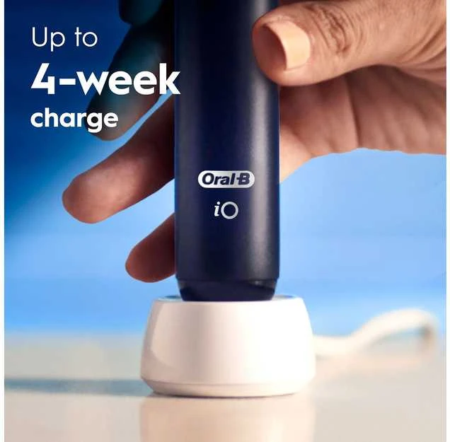 Braun Oral-B IO Series 2 Night Juodas/Calm Rožinė su 2 brush galvutės (016704)