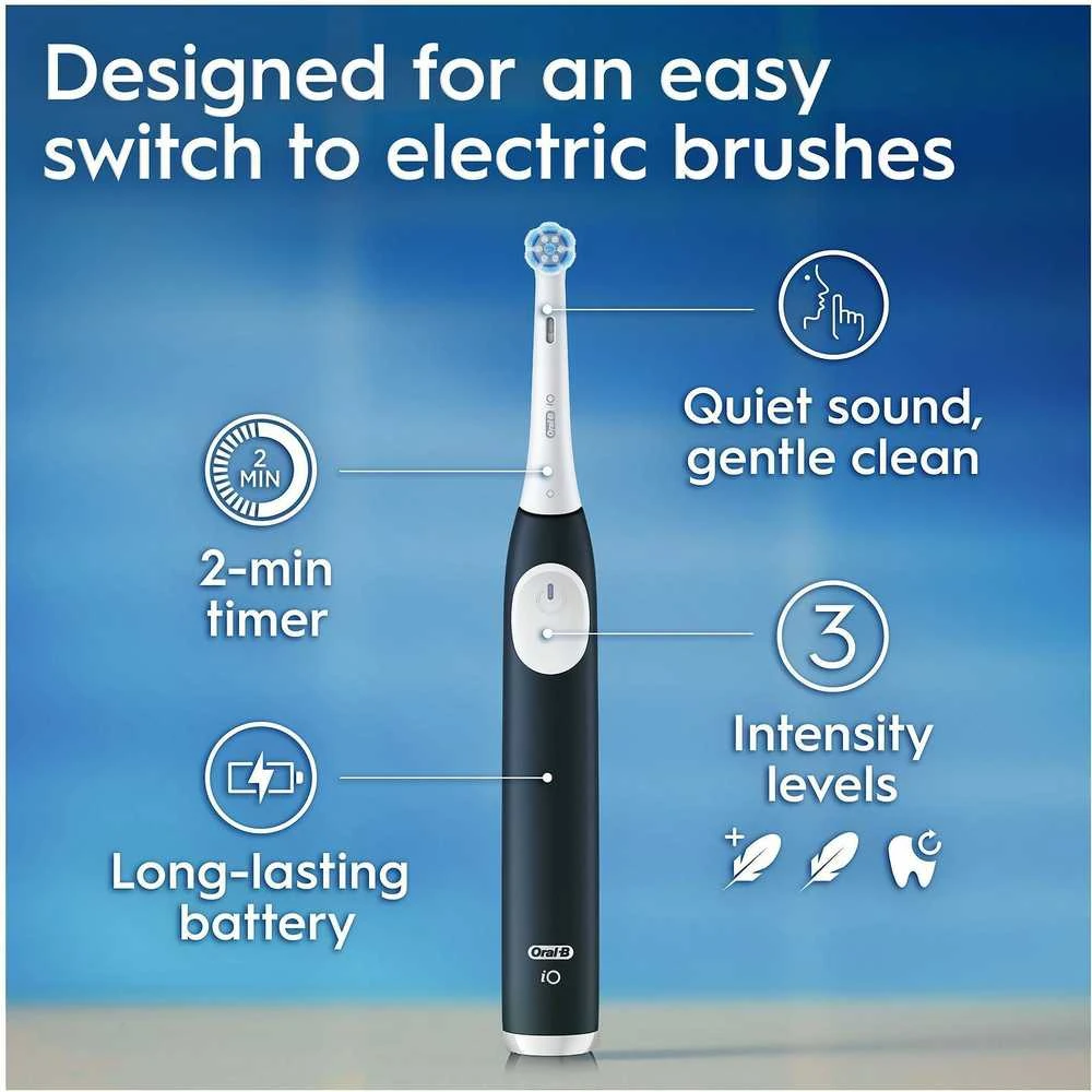 Oral-B iO2 elektrinis dantų šepetėlis, žalias