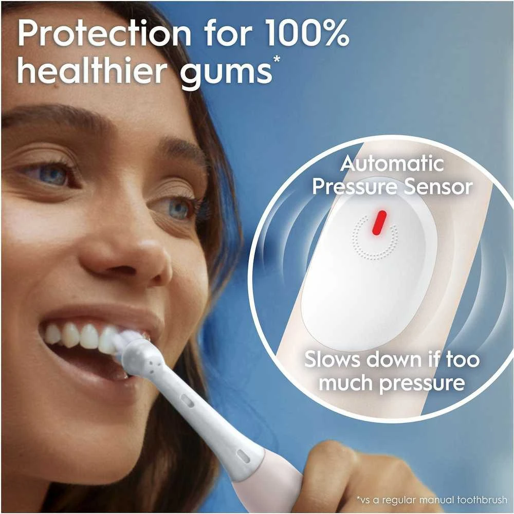 Oral-B iO2 elektrinis dantų šepetėlis, rožinės spalvos