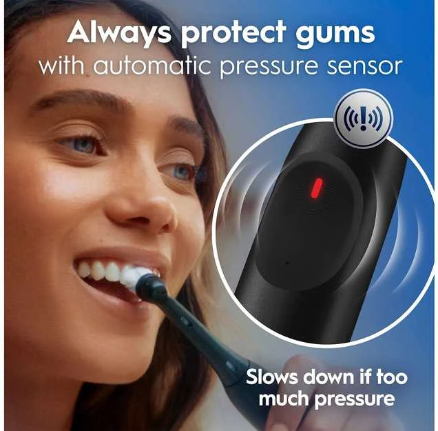 Braun Oral-B IO Series 2 Night Juodas/Calm Rožinė su 2 brush galvutės (016704)