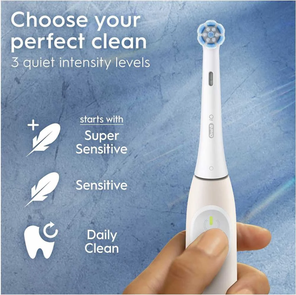 Oral-B iO2 šepetėlis su trimis valymo režimais