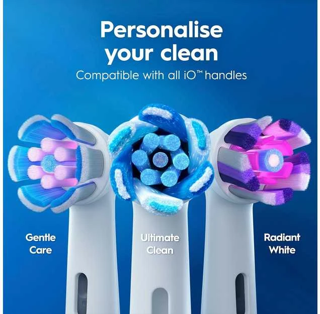 Dantų šepetėlis Oral-B iO3 sähköhammasharja, sininen + matkakotelo