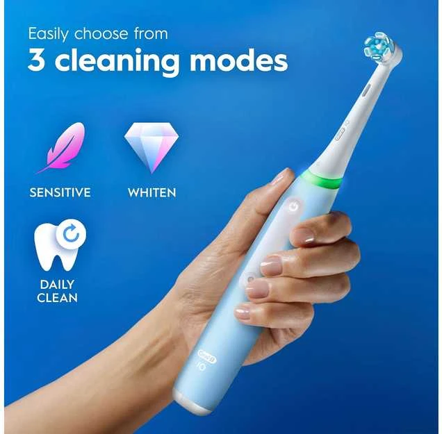 Dantų šepetėlis Oral-B iO3 sähköhammasharja, sininen + matkakotelo