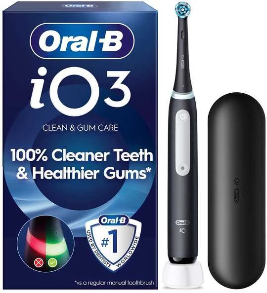 Dantų šepetėlis Oral-B iO 3 Matt Juodas