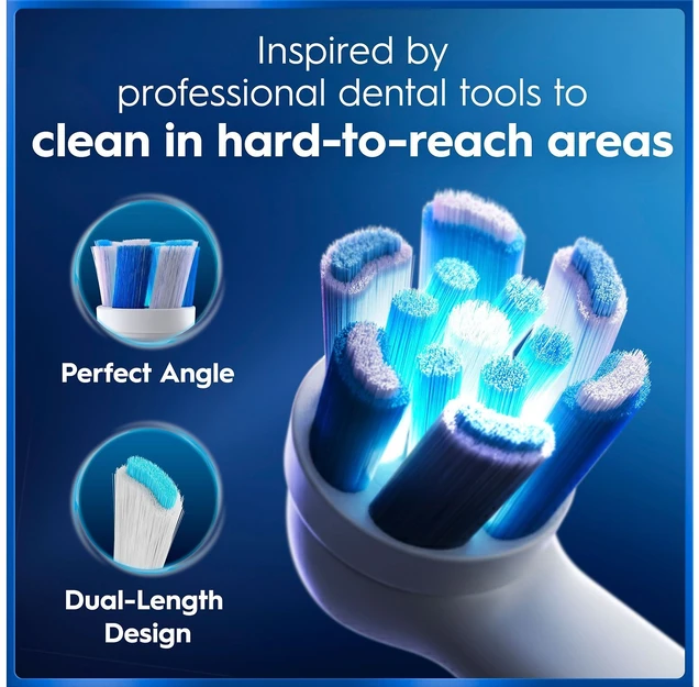 „Oral B iO5“ elektrinis dantų šepetėlis – baltas – 1 šepetėlio galvutė, aukščiausios kokybės kelioninis dėklas