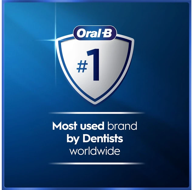 „Oral B iO5“ elektrinis dantų šepetėlis – juodas ir baltas – 2 vnt. pakuotėje