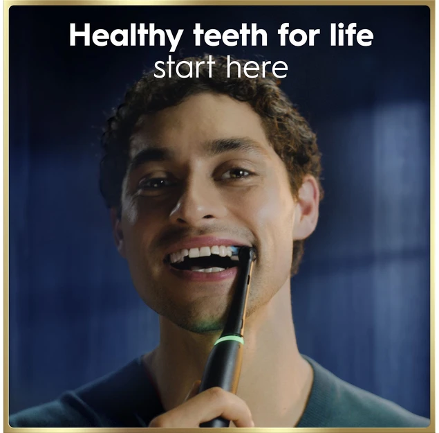 Dantų šepetėlis Oral-B iO9 sähköhammasharja, musta + lataava matkakotelo