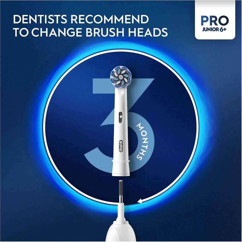 Dantų šepetėlis Oral-B Pro Junior 6+ Star Wars balta